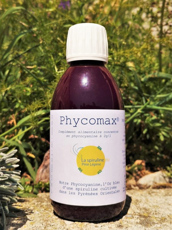 Flacon de Phycomax - Phycocyanine concentrée